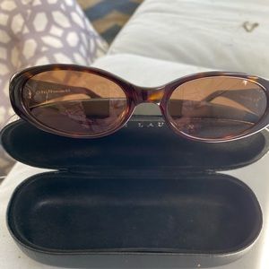 Beautiful brown sunglasses.